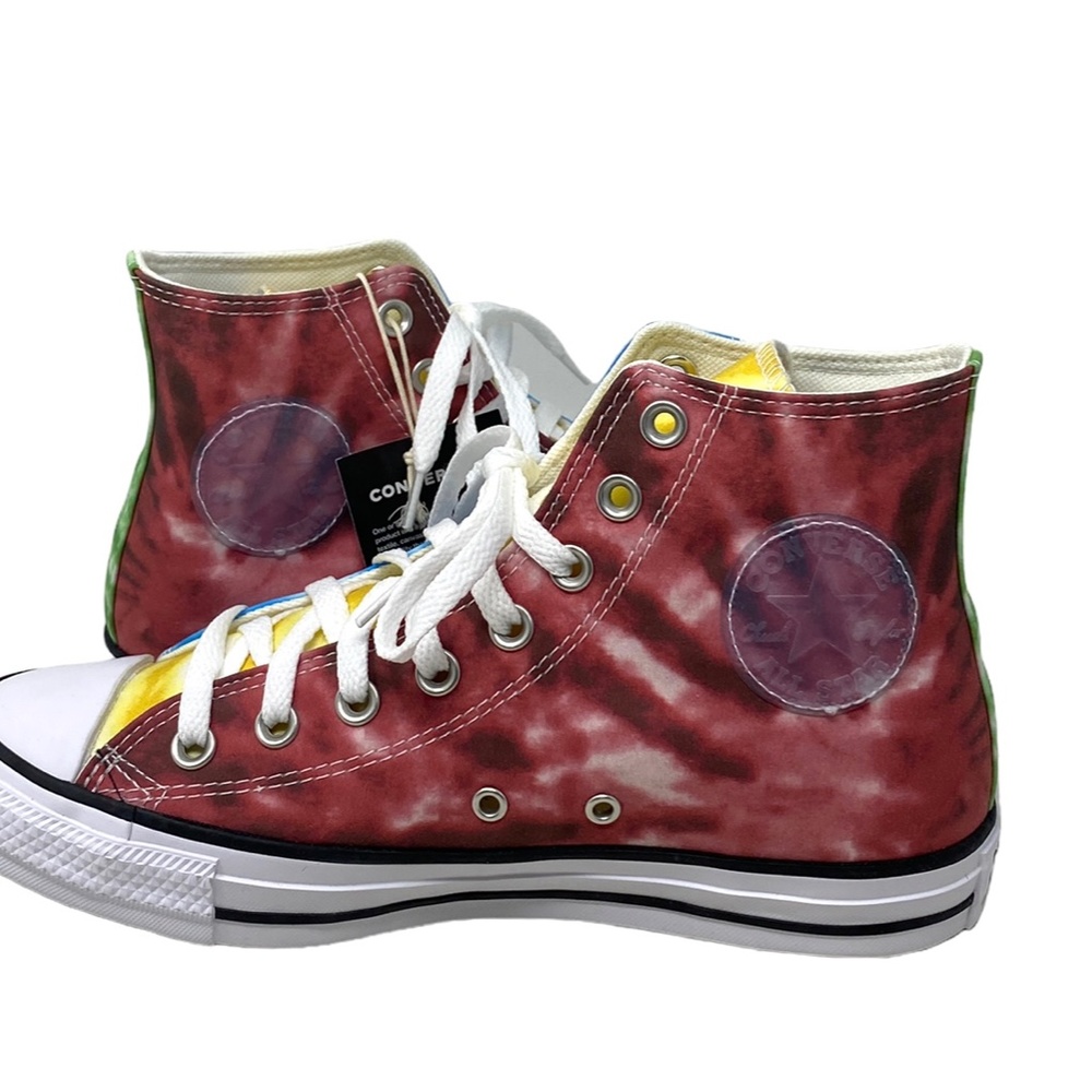 Converse Ctas High Top Shoes Skate For Women Canvas Multicolor Sneakers A02028C - Picture 4 of 9